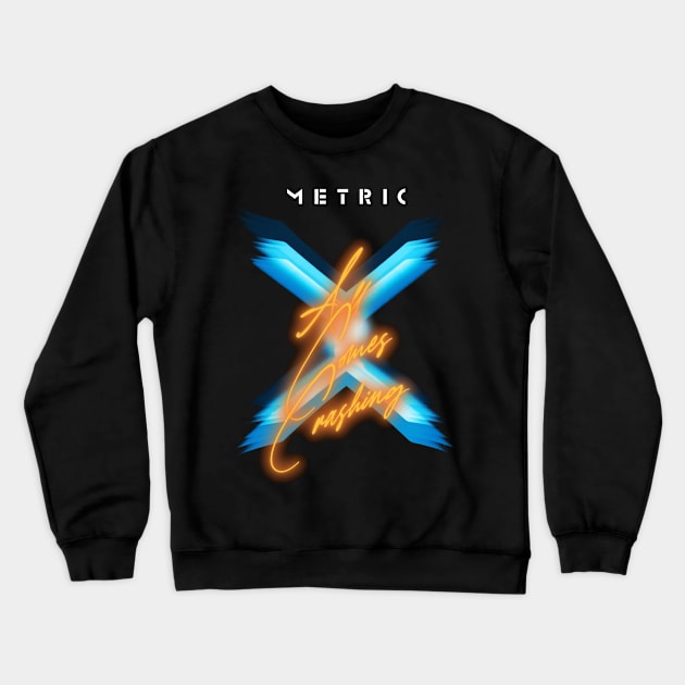 METRIC BAND Crewneck Sweatshirt by Kurasaki